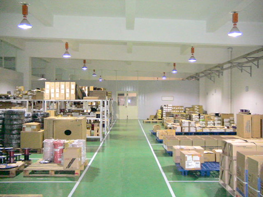 1.将材料入仓库.